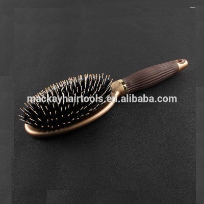 Professional custom private label boar bristle paddle hair extension brush