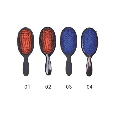 gloss plastic paddle bristle boar massage hair brush