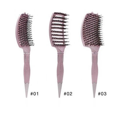 vent plastic hair brush custom detangling hair brush for women